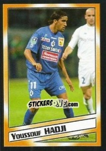 Sticker Youssouf Hadji - SuperFoot 2004-2005 n. 159 - Panini