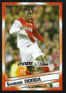 Sticker Shabani Nonda - SuperFoot 2004-2005 - Panini