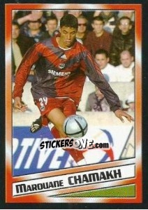 Cromo Marouane Chamakh - SuperFoot 2004-2005 - Panini