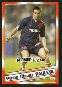 Sticker Pedro Miguel Pauleta - SuperFoot 2004-2005 n. 168 - Panini