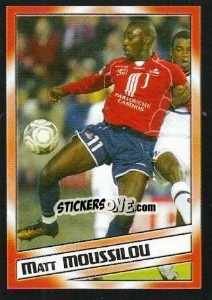 Sticker Matt Moussilou - SuperFoot 2004-2005 - Panini