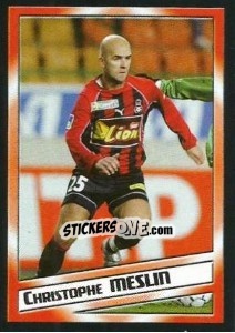 Sticker Christophe Meslin - SuperFoot 2004-2005 - Panini