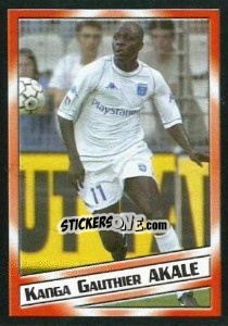 Cromo Kanga Gauthier Akale - SuperFoot 2004-2005 n. 180 - Panini