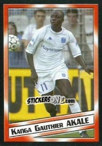 Sticker Kanga Gauthier Akale - SuperFoot 2004-2005 - Panini