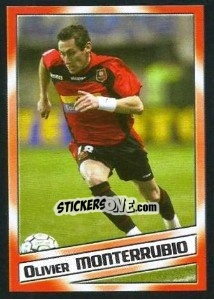 Sticker Olivier Monterrubio - SuperFoot 2004-2005 - Panini