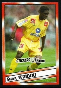 Sticker Shiva N'Zigou - SuperFoot 2004-2005 n. 189 - Panini