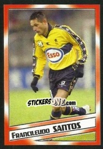 Figurina Francileudo Santos - SuperFoot 2004-2005 - Panini