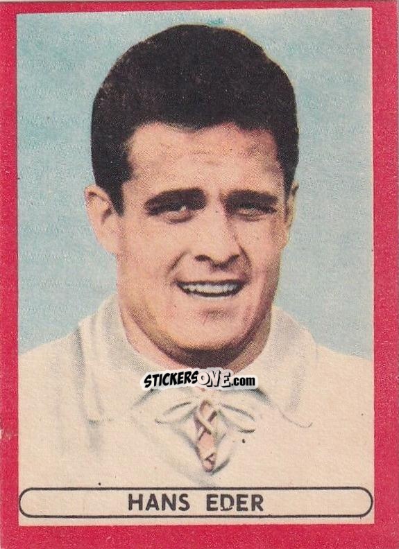 Cromo Hans Eder - Fussball 1963-1964 n. 6 - Sicker-Verlag