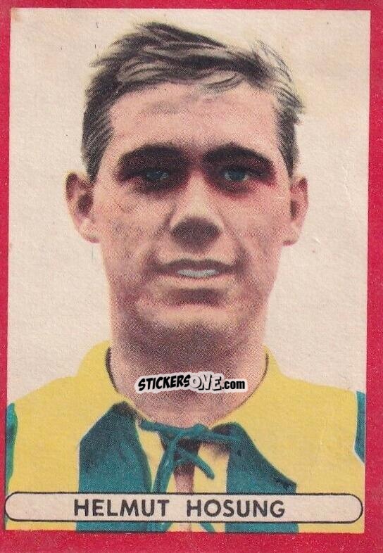 Cromo Helmut Hosung - Fussball 1963-1964 n. 29 - Sicker-Verlag