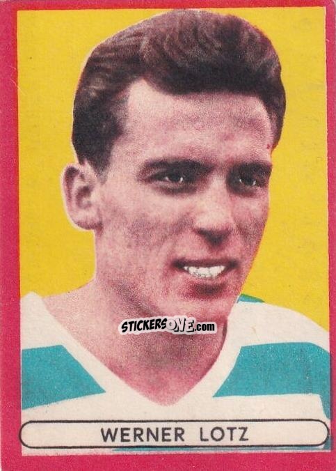 Cromo Werner Lotz - Fussball 1963-1964 n. 65 - Sicker-Verlag