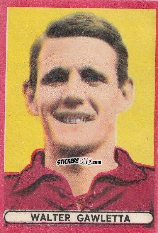 Cromo Walter Gawletta - Fussball 1963-1964 n. 130 - Sicker-Verlag