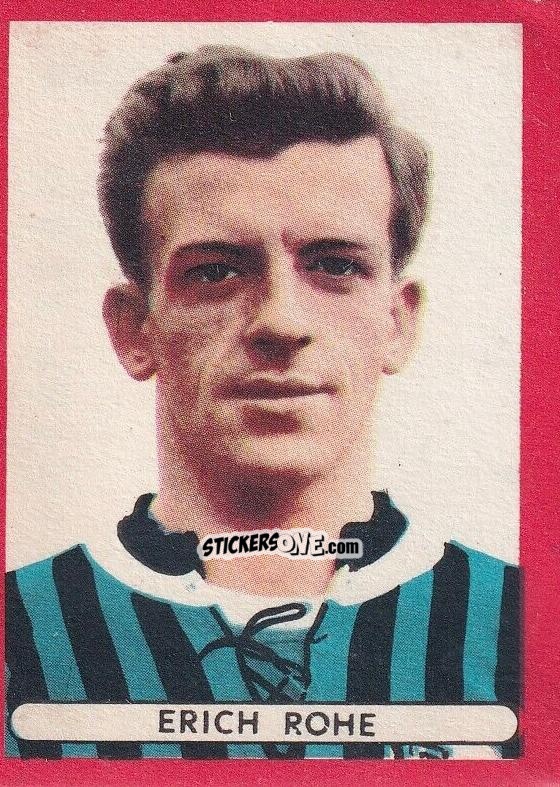Cromo Erich Rohe - Fussball 1963-1964 n. 214 - Sicker-Verlag