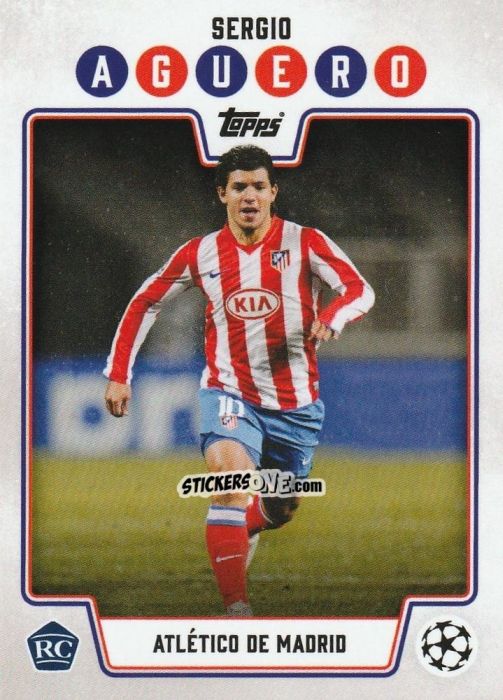 Cromo Sergio Aguero