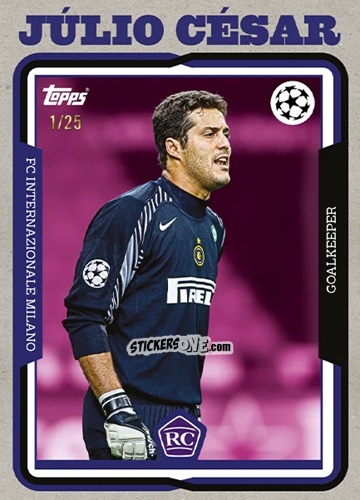 Cromo Julio Cesar