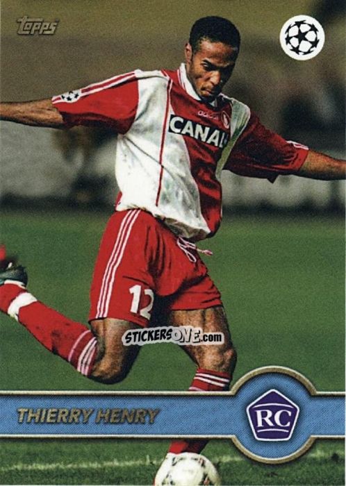 Cromo Thierry Henry - The Lost Rookie Cards 2024-20245 n. 9 - Topps
