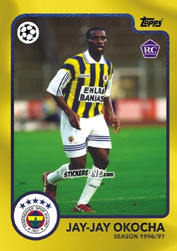Cromo Jay-Jay Okocha - The Lost Rookie Cards 2024-20245 n. 12 - Topps