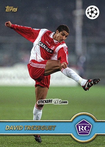 Cromo David Trezeguet - The Lost Rookie Cards 2024-20245 n. 18 - Topps