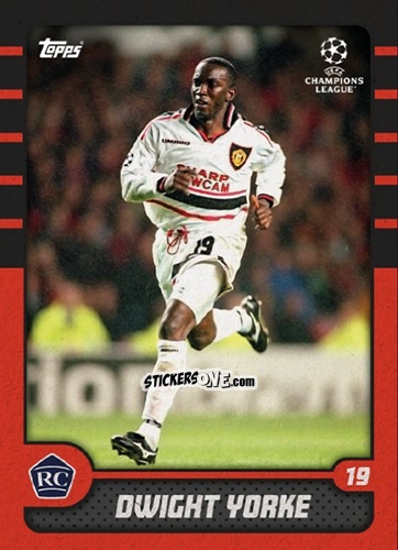 Sticker Dwight Yorke - The Lost Rookie Cards 2024-20245 n. 20 - Topps