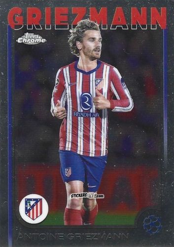 Cromo Antoine Griezmann - Chrome Uefa Club Competitions 2024-2025 n. 8 - Topps