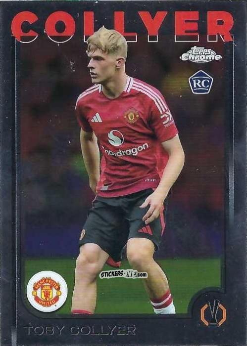 Sticker Toby Collyer - Chrome Uefa Club Competitions 2024-2025 n. 18 - Topps
