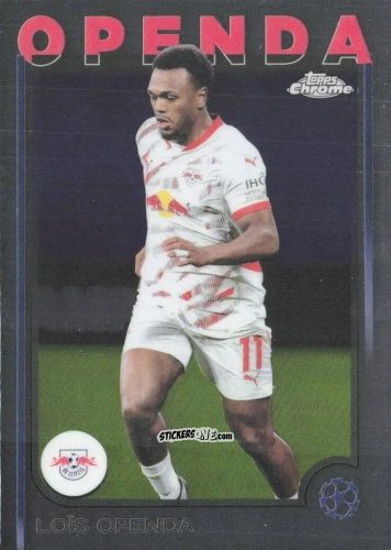 Cromo Lois Openda - Chrome Uefa Club Competitions 2024-2025 n. 20 - Topps