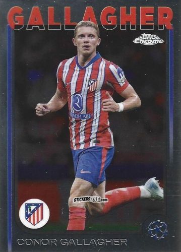 Cromo Conor Gallagher - Chrome Uefa Club Competitions 2024-2025 n. 35 - Topps