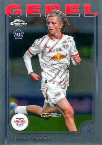Cromo Viggo Gebel - Chrome Uefa Club Competitions 2024-2025 n. 40 - Topps