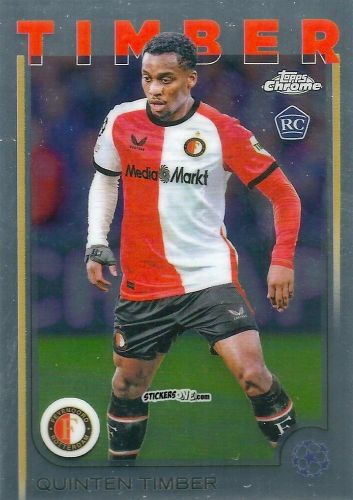 Cromo Quinten Timber - Chrome Uefa Club Competitions 2024-2025 n. 43 - Topps