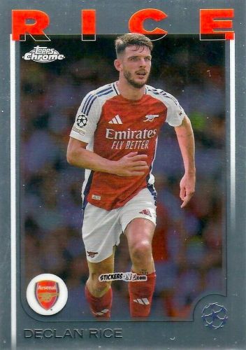 Cromo Declan Rice - Chrome Uefa Club Competitions 2024-2025 n. 53 - Topps