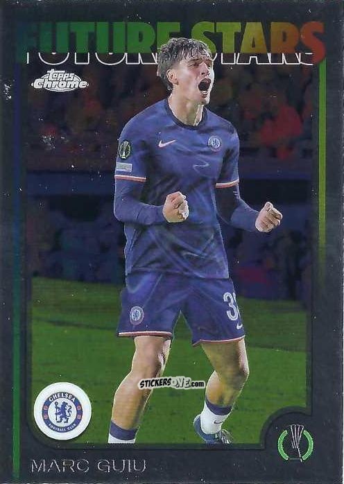 Sticker Marc Guiu - Chrome Uefa Club Competitions 2024-2025 n. 115 - Topps