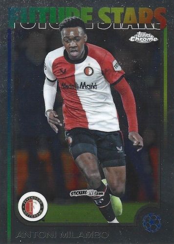 Cromo Antoni Milambo - Chrome Uefa Club Competitions 2024-2025 n. 126 - Topps