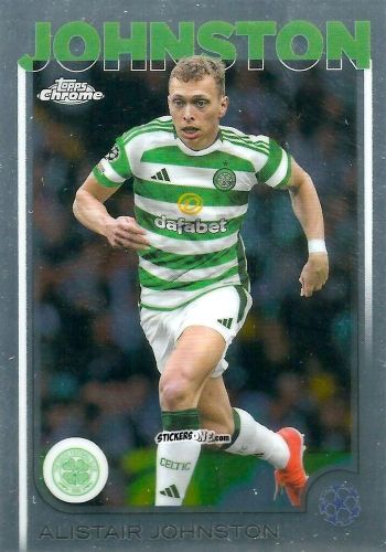Cromo Alistair Johnston - Chrome Uefa Club Competitions 2024-2025 n. 127 - Topps