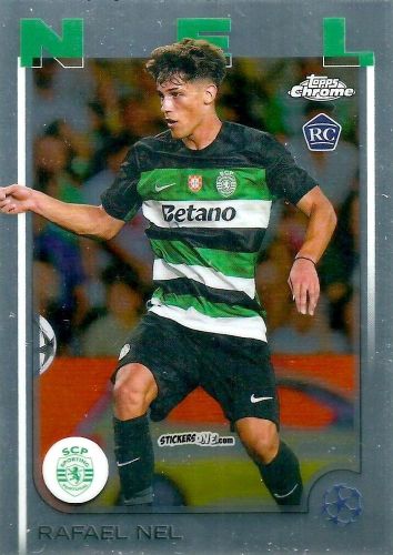 Figurina Rafael Nel - Chrome Uefa Club Competitions 2024-2025 n. 132 - Topps