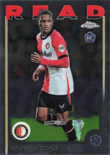 Figurina Givairo Read - Chrome Uefa Club Competitions 2024-2025 n. 138 - Topps