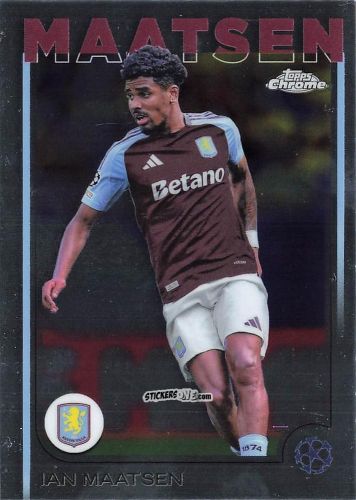 Cromo Ian Maatsen - Chrome Uefa Club Competitions 2024-2025 n. 142 - Topps