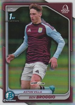Sticker Ben Broggio - Chrome Uefa Club Competitions 2024-2025 n. BU-BB - Topps