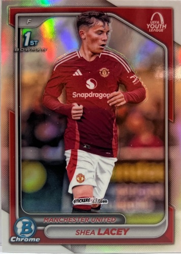 Sticker Shea Lacey - Chrome Uefa Club Competitions 2024-2025 n. BU-SL - Topps