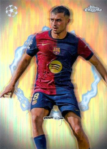 Cromo Pedri - Chrome Uefa Club Competitions 2024-2025 n. CP-4 - Topps