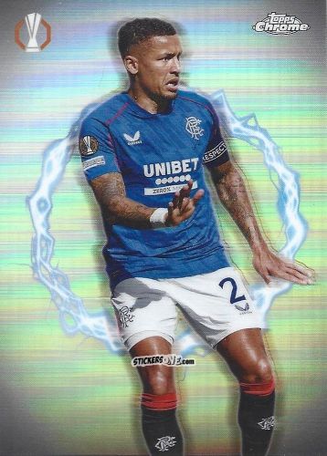 Figurina James Tavernier - Chrome Uefa Club Competitions 2024-2025 n. CP-21 - Topps