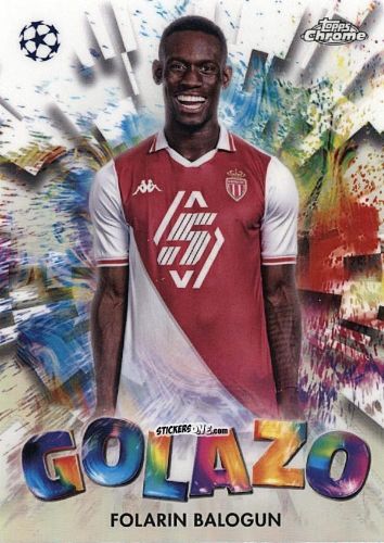 Cromo Folarin Balogun - Chrome Uefa Club Competitions 2024-2025 n. GZ-26 - Topps