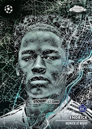 Cromo Endrick - Chrome Uefa Club Competitions 2024-2025 n. MN-2 - Topps