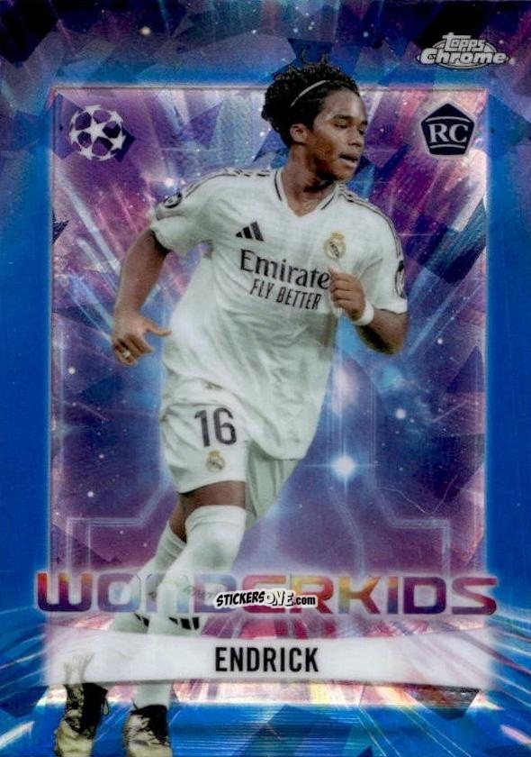 Cromo Endrick - Chrome Uefa Club Competitions 2024-2025 n. WK-2 - Topps