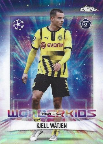 Figurina Kjell Watjen - Chrome Uefa Club Competitions 2024-2025 n. WK-11 - Topps