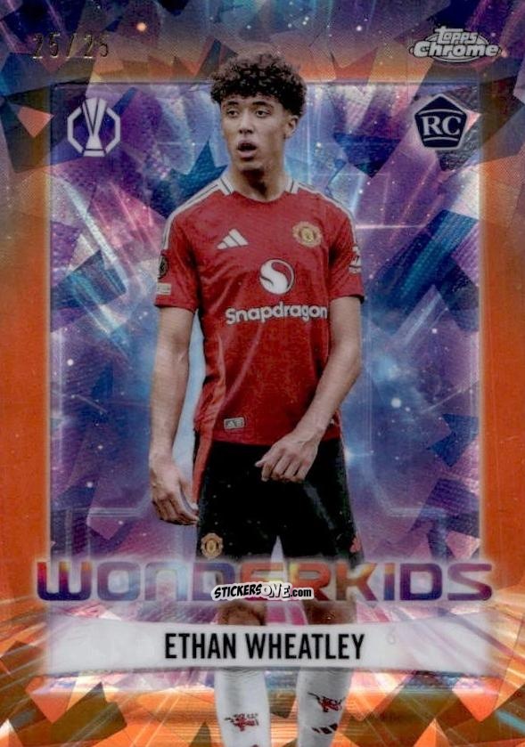 Figurina Ethan Wheatley - Chrome Uefa Club Competitions 2024-2025 n. WK-12 - Topps