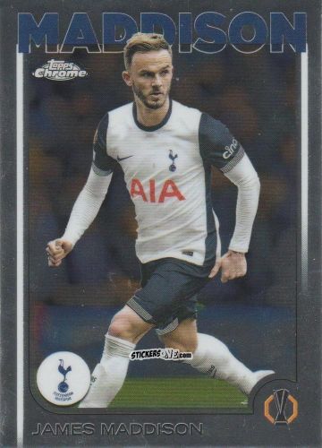 Cromo James Maddison - Chrome Uefa Club Competitions 2024-2025 n. 45 - Topps