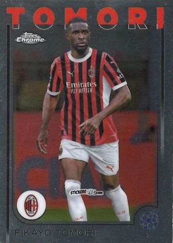 Figurina Destiny Udogie - Chrome Uefa Club Competitions 2024-2025 n. 70 - Topps