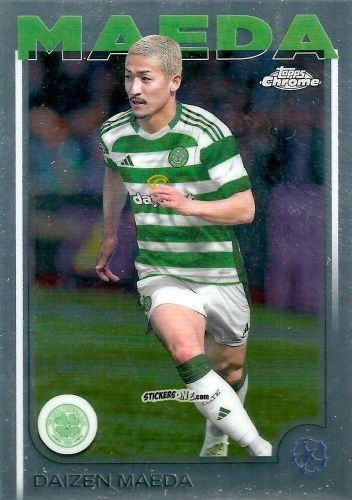 Sticker Daizen Maeda - Chrome Uefa Club Competitions 2024-2025 n. 130 - Topps