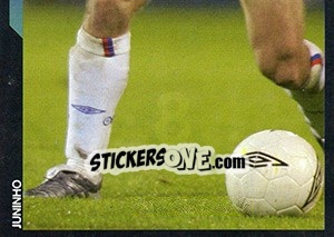 Sticker Juninho Pernambucano - SuperFoot 2005-2006 n. 8 - Panini