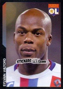 Sticker Sylvain Wiltord - SuperFoot 2005-2006 n. 12 - Panini