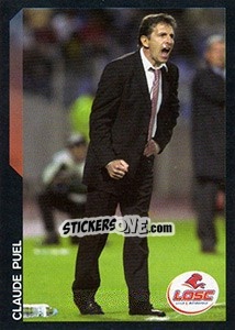Sticker Claude Puel - SuperFoot 2005-2006 n. 17 - Panini